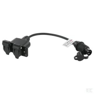 3 Pin Socket splitter with Plug
