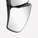 Left Hand Wide Angle Mirror Glass